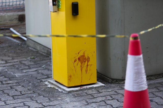 FLORIANÓPOLIS, SC, BRASIL - 13/04/2018Troca de tiros termina com pessoa ferida perto da Alesc FLORIANÓPOLIS, SC, BRASIL - 13/04/2018Troca de tiros termina com pessoa ferida perto da Alesc