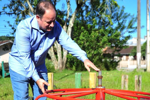 JOINVILLE,SC,BRASIL,12-04-2018.Parquinhos em Joinville.Parque na rua manoel borges,Nova Brasilia.Marcel Virmond.(Foto:Salmo Duarte/A Notícia) JOINVILLE,SC,BRASIL,12-04-2018.Parquinhos em Joinville.Parque na rua manoel borges,Nova Brasilia.Marcel Virmond.(Foto:Salmo Duarte/A Notícia)