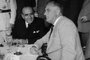 Estado Novo: 1937 - 45, documentário de Eduardo Escorel. NA foto Getúlio Vargas e presidente dos EUA Franklin Delano Roosevelt