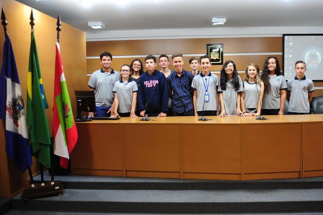 JOINVILLE,SC,BRASIL,19-04-2018.Vereadores Mirim 2018.(Foto:Salmo Duarte/A Notícia) JOINVILLE,SC,BRASIL,19-04-2018.Vereadores Mirim 2018.(Foto:Salmo Duarte/A Notícia)