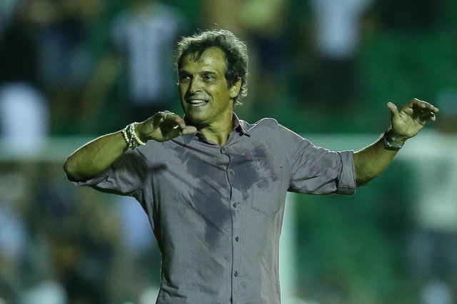 FLORIANÓPOLIS, SC, BRASIL, 22-02-2018: Técnico do Figueirense Milton Cruz. FLORIANÓPOLIS, SC, BRASIL, 22-02-2018: Técnico do Figueirense Milton Cruz.