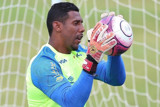 FLORIANÓPOLIS, SC, BRASIL, 07-03-2018: Aranha, goleiro do Avaí. FLORIANÓPOLIS, SC, BRASIL, 07-03-2018: Aranha, goleiro do Avaí.