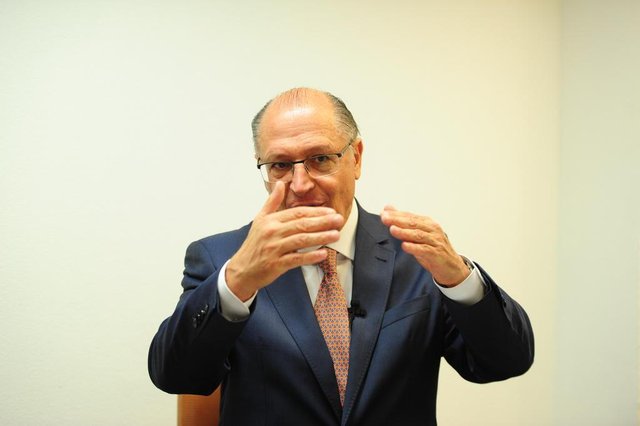 SÂO PAULO,SC,BRASIL,24-04-2018.Geraldo José Rodrigues Alckmin Filho.Geraldo Alckmin,pré candidato á presidente do Brasil.(Foto:Salmo Duarte/A Notícia) SÂO PAULO,SC,BRASIL,24-04-2018.Geraldo José Rodrigues Alckmin Filho.Geraldo Alckmin,pré candidato á presidente do Brasil.(Foto:Salmo Duarte/A Notícia)