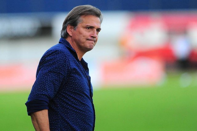 CAXIAS DO SUL, RS, BRASIL, 29/04/2018. SER Caxias x Mirassol-SP, jogo válido pela segunda rodada da série D do Campeonato Brasileiro e realizado no estádio Centenário. Técnico do Caxias, Luiz Carlos Winck. (Porthus Junior/Agência RBS) CAXIAS DO SUL, RS, BRASIL, 29/04/2018. SER Caxias x Mirassol-SP, jogo válido pela segunda rodada da série D do Campeonato Brasileiro e realizado no estádio Centenário. Técnico do Caxias, Luiz Carlos Winck. (Porthus Junior/Agência RBS)