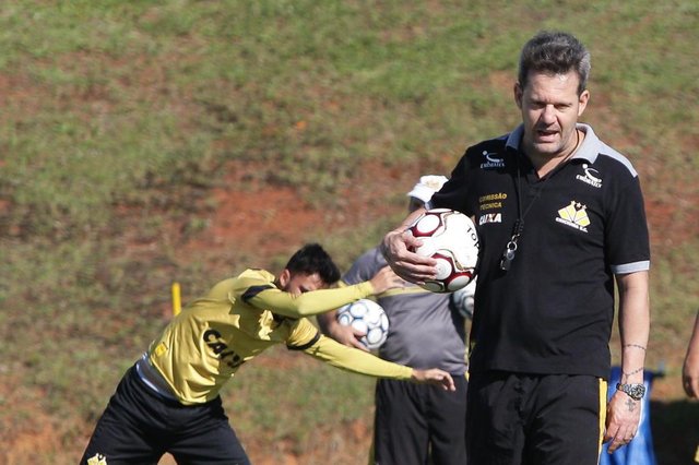 Criciúma - SC - Brasileiro B 2018, Treino do Criciúma. Criciúma treina na manhã de quinta feira no CT do clube antes de embarcar para a estreia no Campeonato Brasileiro B 2018. Foto: Guilherme Hahn/Especial Criciúma - SC - Brasileiro B 2018, Treino do Criciúma. Criciúma treina na manhã de quinta feira no CT do clube antes de embarcar para a estreia no Campeonato Brasileiro B 2018. Foto: Guilherme Hahn/Especial