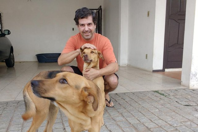 Fabiano Gastaldi arrisca a vida para salvar cadelinha durante incêndio em Joinville