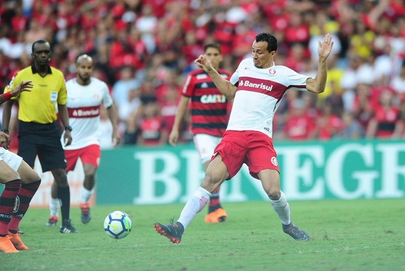  RIO DE JANEIRO, RJ, BRASIL, 06-05-2018. FOTOS:  Flamengo e Inter se enfrentam no Maracanã. Partida é válida pela quarta rodada do Brasileirão(RICARDO DUARTE/INTER)