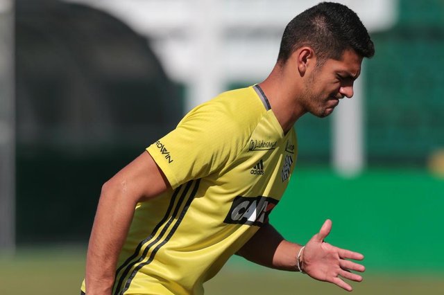 FLORIANÓPOLIS, SC, BRASIL, 26/04/2018: Treino Figueirense. Na foto: André Luiz (Foto: CRISTIANO ESTRELA / DIÁRIO CATARINENSE) FLORIANÓPOLIS, SC, BRASIL, 26/04/2018: Treino Figueirense. Na foto: André Luiz (Foto: CRISTIANO ESTRELA / DIÁRIO CATARINENSE)