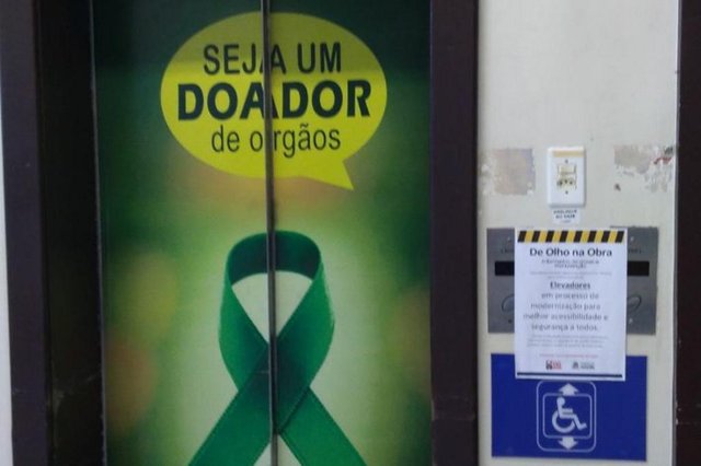 Elevadores do São josé quebrados Elevadores do São josé quebrados