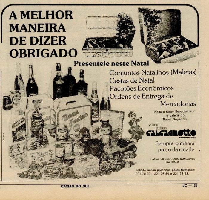 Centro de Memória da Câmara de Vereadores de Caxias do Sul / reprodução Centro de Memória da Câmara de Vereadores de Caxias do Sul / reprodução