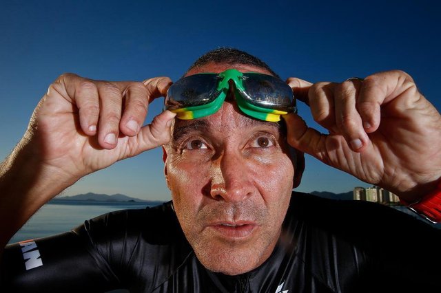 FLORIANÓPOLIS, SC, BRASIL, 24-05-2018: NÓS - Ironman para pessoas comuns. Na foto Juarez Fontenelle, corretor de imóveis. FLORIANÓPOLIS, SC, BRASIL, 24-05-2018: NÓS - Ironman para pessoas comuns. Na foto Juarez Fontenelle, corretor de imóveis.