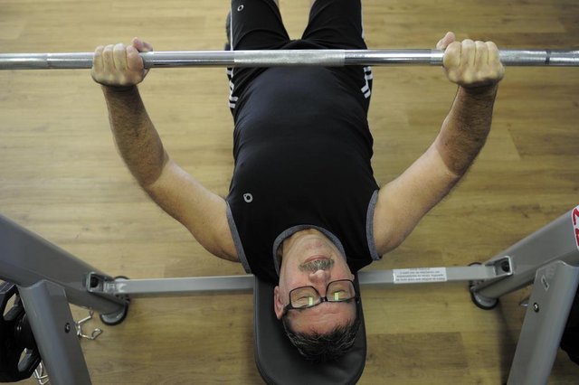 JOINVILLE,SC,BRASIL,30-05-2018.Dia Mundial sem Tabaco,José Domingos Arruda,ex fumante hoje praticante de musculação.(Foto:Salmo Duarte/A Notícia)Indexador: Maykon Lammerhirt JOINVILLE,SC,BRASIL,30-05-2018.Dia Mundial sem Tabaco,José Domingos Arruda,ex fumante hoje praticante de musculação.(Foto:Salmo Duarte/A Notícia)Indexador: Maykon Lammerhirt