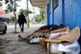  CAXIAS DO SUL, RS, BRASIL 03/06/2018Moradores de rua dormindo no centro de Caxias do Sul. (Felipe Nyland/Agência RBS)