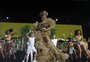 Anitta aparece vestida de Carmen Miranda no palco do Rock in Rio Lisboa

