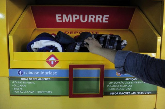 JOINVILLE,SC,BRASIL,25-06-2018.Termômetro Solidário.(Foto:Salmo Duarte/A Notícia)Indexador: Maykon Lammerhirt JOINVILLE,SC,BRASIL,25-06-2018.Termômetro Solidário.(Foto:Salmo Duarte/A Notícia)Indexador: Maykon Lammerhirt