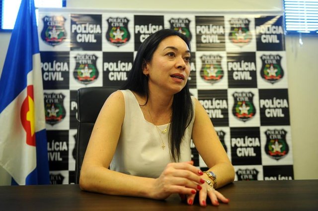JOINVILLE, SC, BRASIL (15-08-2017) - Tânia Harada, delegada regional de polícia de Joinville. (Foto: Maykon Lammerhirt, Agencia RBS) JOINVILLE, SC, BRASIL (15-08-2017) - Tânia Harada, delegada regional de polícia de Joinville. (Foto: Maykon Lammerhirt, Agencia RBS)