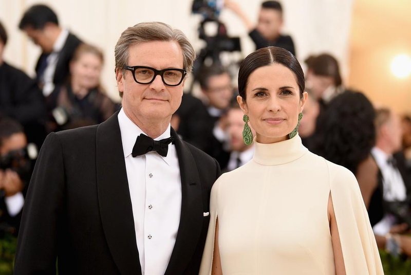 Heavenly Bodies: Fashion & The Catholic Imagination Costume Institute Gala - ArrivalsNEW YORK, NY - MAY 07: Actor Colin Firth and producer Livia Giuggioli attend the Heavenly Bodies: Fashion & The Catholic Imagination Costume Institute Gala at The Metropolitan Museum of Art on May 7, 2018 in New York City.   Jason Kempin/Getty Images/AFPEditoria: ACELocal: New YorkIndexador: Jason KempinFonte: GETTY IMAGES NORTH AMERICAFotógrafo: STF