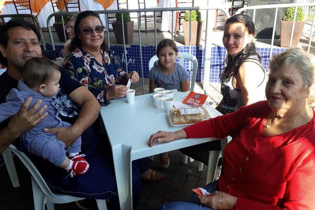 JOINVILLE, SANTA CATARINA, BRASIL (07/07/2018): Final do 5º Festival de Cucas de Joinville. Família do Boa Vista acompanha o festival JOINVILLE, SANTA CATARINA, BRASIL (07/07/2018): Final do 5º Festival de Cucas de Joinville. Família do Boa Vista acompanha o festival