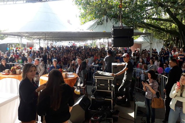 JOINVILLE, SANTA CATARINA, BRASIL (07/07/2018): Final do 5º Festival de Cucas de Joinville JOINVILLE, SANTA CATARINA, BRASIL (07/07/2018): Final do 5º Festival de Cucas de Joinville