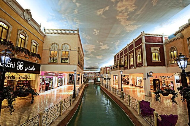 Villaggio Mall Qatar, shopping que simula venezza Villaggio Mall Qatar, shopping que simula venezza