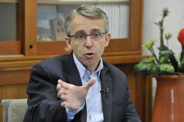 Blumenau - SC - Brasil - 11072018 - Prefeito de Blumenau Mario Hildebrandt em entrevista para a NSC TV. Blumenau - SC - Brasil - 11072018 - Prefeito de Blumenau Mario Hildebrandt em entrevista para a NSC TV.