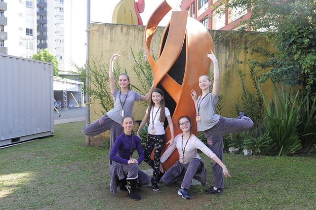 JOINVILLE,SC,BRASIL,16-07-2018.Festival de Dança 2018.Grupos estão chegando na cidade.Escola de Ballet Sabrina Castilha,RS.(Foto:Salmo Duarte/A Notícia)Indexador: Maykon Lammerhirt JOINVILLE,SC,BRASIL,16-07-2018.Festival de Dança 2018.Grupos estão chegando na cidade.Escola de Ballet Sabrina Castilha,RS.(Foto:Salmo Duarte/A Notícia)Indexador: Maykon Lammerhirt