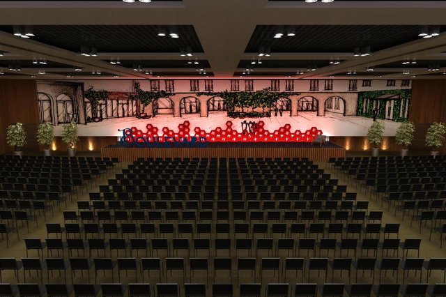 Boulevard Convention, centro de eventos Vale dos Vinhedos, Boulevard plenÃ¡rtio