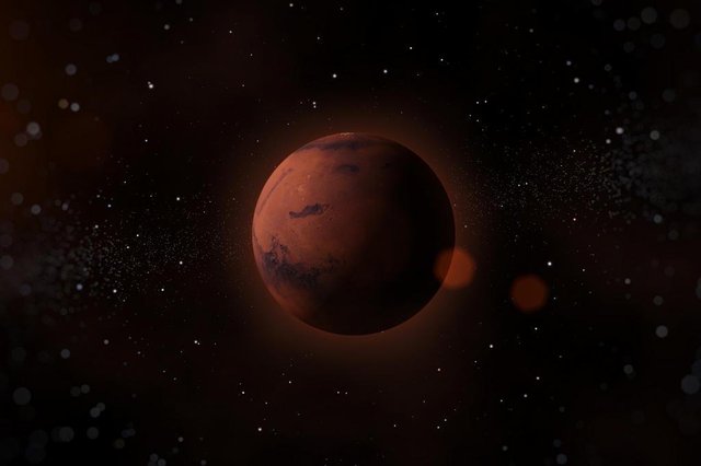 IlustraÃ§Ã£o de Marte