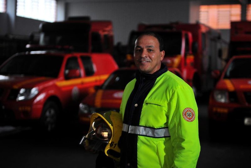  CAXIAS DO SUL, RS, BRASIL 24/07/2018O tenente Sady Jacintho Filho, 50 anos, é um dos três bombeiros da reserva que aderiram ao Programa Mais Efetivo do governo do Estado. (Felipe Nyland/Agência RBS)