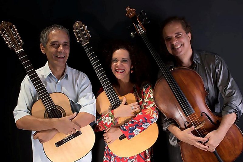 Viola Perfumosa, grupo formado por Paulo Freire (E), Ceumar e Lui Coimbra
