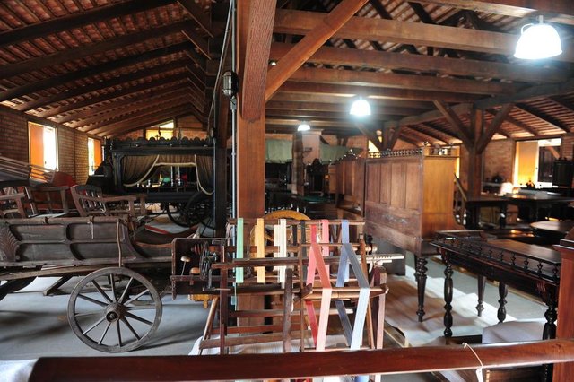JOINVILLE,SC,BRASIL,08-08-2018.Restauro no Museu Nacional de Imigração e Colonização.(Foto:Salmo Duarte/A Notícia) JOINVILLE,SC,BRASIL,08-08-2018.Restauro no Museu Nacional de Imigração e Colonização.(Foto:Salmo Duarte/A Notícia)