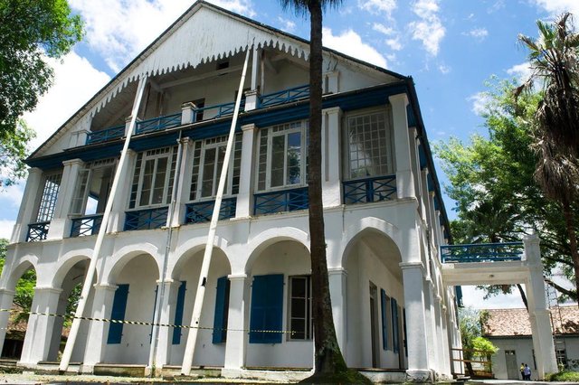 Museu de Imigração de Colonização de Joinville, continua com área interditada. Museu de Imigração de Colonização de Joinville, continua com área interditada.