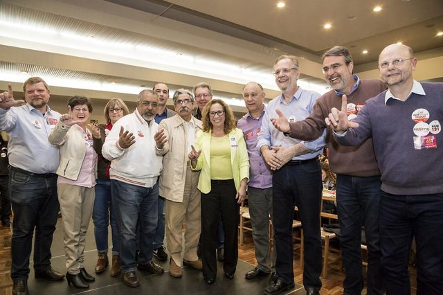 Lançamento candidatura de Pepe Vargas (PT) a deputado estadual, com a presença do candidato ao governo Miguel Rossetto Lançamento candidatura de Pepe Vargas (PT) a deputado estadual, com a presença do candidato ao governo Miguel Rossetto