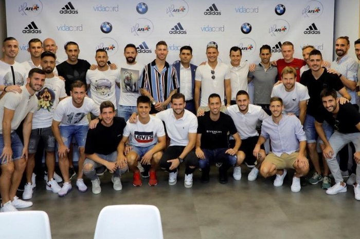 Reprodução / Twitter/afefutbol Reprodução / Twitter/afefutbol
