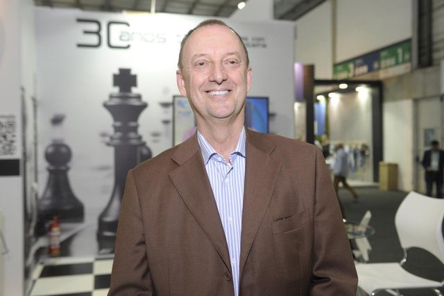 Blumenau - SC - Brasil - 24082018 - Roberto Krieck da Operacional Solution na Febratex. Blumenau - SC - Brasil - 24082018 - Roberto Krieck da Operacional Solution na Febratex.