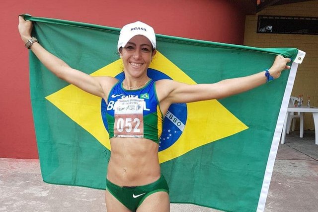 Nair da Rosa, bronze no Campeonato Sul-Americano de Marcha Atlética Nair da Rosa, bronze no Campeonato Sul-Americano de Marcha Atlética