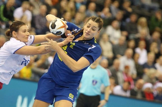 Duda Amorim, armadora da Seleção Brasileira de handebol feminino no Mundial Duda Amorim, armadora da Seleção Brasileira de handebol feminino no Mundial
