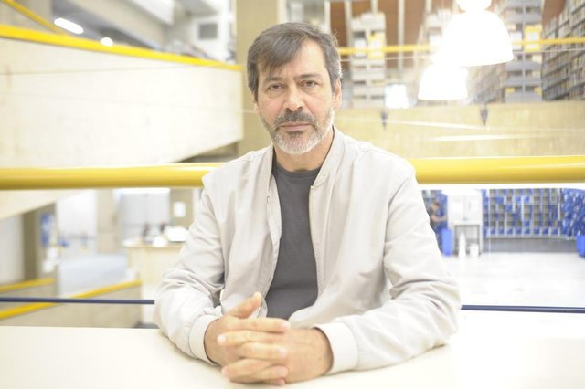 Valmor Schiochet, candidato à reitoria da Furb, em Blumenau Valmor Schiochet, candidato à reitoria da Furb, em Blumenau
