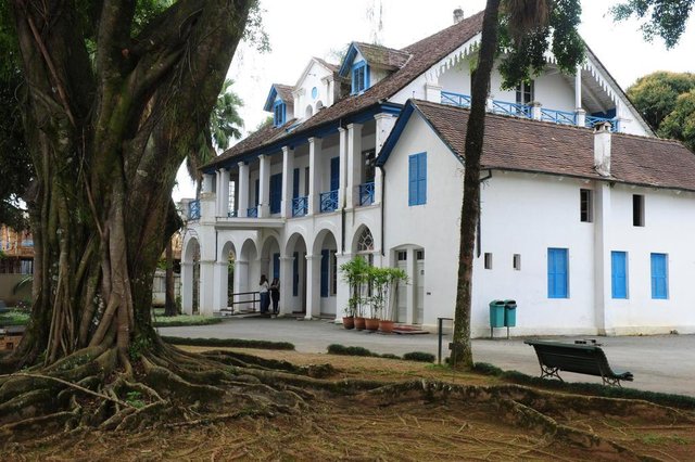 JOINVILLE,SC,BRASIL,08-08-2018.Restauro no Museu Nacional de Imigração e Colonização.(Foto:Salmo Duarte/A Notícia) JOINVILLE,SC,BRASIL,08-08-2018.Restauro no Museu Nacional de Imigração e Colonização.(Foto:Salmo Duarte/A Notícia)