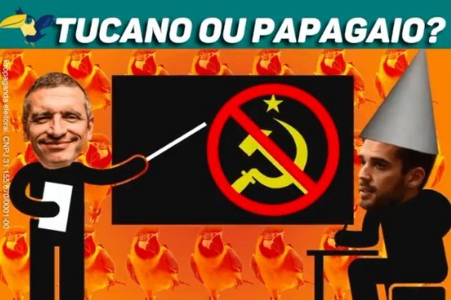 Candidato Mateus Bandeira (Novo) volta a atacar Eduardo Leite (PSDB). Em vídeo no Facebook, questionou: tucano ou papagaio? Candidato Mateus Bandeira (Novo) volta a atacar Eduardo Leite (PSDB). Em vídeo no Facebook, questionou: tucano ou papagaio?
