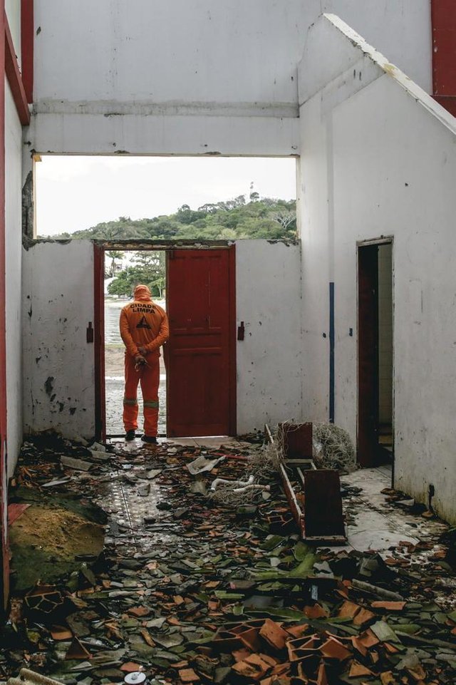 São José, SC 13.09.2018: Imagens de abandono do Ginásio São José (Foto: Diorgenes Pandini/Diario Catarinense)Indexador: Diorgenes Pandini São José, SC 13.09.2018: Imagens de abandono do Ginásio São José (Foto: Diorgenes Pandini/Diario Catarinense)Indexador: Diorgenes Pandini