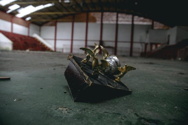 São José, SC 13.09.2018: Imagens de abandono do Ginásio São José (Foto: Diorgenes Pandini/Diario Catarinense)Indexador: Diorgenes Pandini São José, SC 13.09.2018: Imagens de abandono do Ginásio São José (Foto: Diorgenes Pandini/Diario Catarinense)Indexador: Diorgenes Pandini
