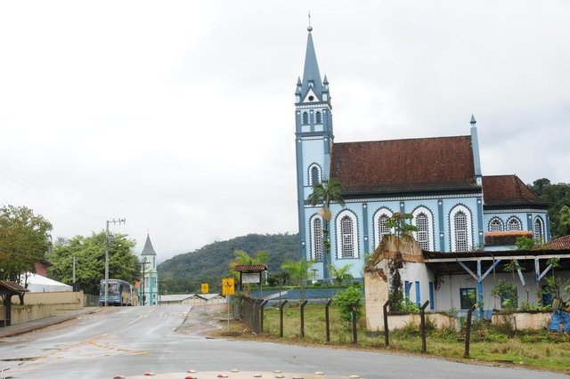 JARAGUA DO SUL,SC,BRASIL,14-09-2018.Rota do turismo reliogioso em Jaraguá do Sul.Capela Santo Estêvão,Garibaldi,Rodovia JGS 466.(Foto:Salmo Duarte/A Notícia) JARAGUA DO SUL,SC,BRASIL,14-09-2018.Rota do turismo reliogioso em Jaraguá do Sul.Capela Santo Estêvão,Garibaldi,Rodovia JGS 466.(Foto:Salmo Duarte/A Notícia)