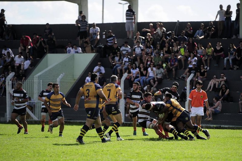  CAXIAS DO SUL, RS, BRASIL, 22/09/2018 - Serra Gaúcha Rugby enfrentou a equipe do Rio Branco - SP, pela semifinal da Taça Tupy (nacional de rugby), no Estádio Municipal. (Marcelo Casagrande/Agência RBS)