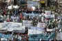 argentina, greve geral, praça de maio
