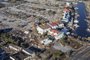 Florida  Panhandle Faces Major Destruction  After Hurricane Michael Hits As Category 4 StormMEXICO BEACH, FL - OCTOBER 12: Homes and businesses along US 98 are left in devastation by Hurricane Michael on October 12, 2018 in Mexico Beach, Florida. At least 13 people have been killed along the storms path since Hurricane Michael made landfall along the Florida Panhandle Wednesday as a Category 4 storm.   Mark Wallheiser/Getty Images/AFPEditoria: DISLocal: Mexico BeachIndexador: MARK WALLHEISERFonte: GETTY IMAGES NORTH AMERICAFotógrafo: STR