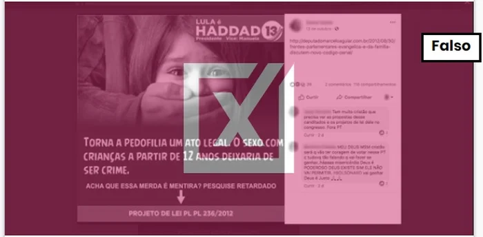 Reprodução Projeto Comprova Reprodução Projeto Comprova