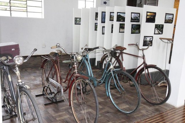 Memorial da Bicicleta reabre nesta quarta em Joinville, na foto a parte de dentro do imovel. Memorial da Bicicleta reabre nesta quarta em Joinville, na foto a parte de dentro do imovel.