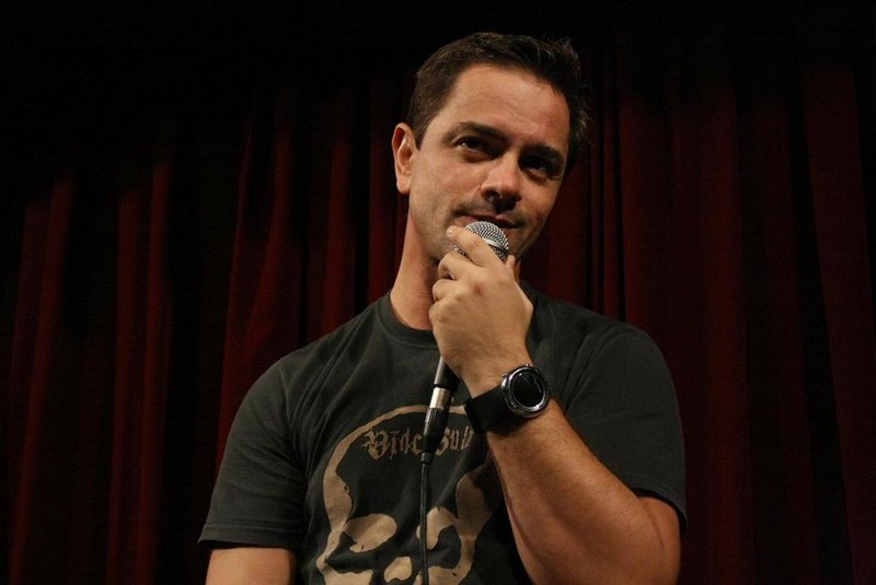 Comediante Rogério Vilela
