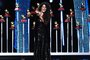 LAS VEGAS, NV - NOVEMBER 15: Anaadi accepts the award for Best Portuguese Language Contemporary Pop Album onstage at the Premiere Ceremony during the 19th Annual Latin GRAMMY Awards at MGM Grand Hotel & Casino on November 15, 2018 in Las Vegas, Nevada.   Rich Polk/Getty Images for LARAS/AFP